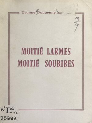 cover image of Moitié larmes, moitié sourires